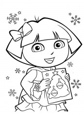 desenhos para colorir dora aventureira