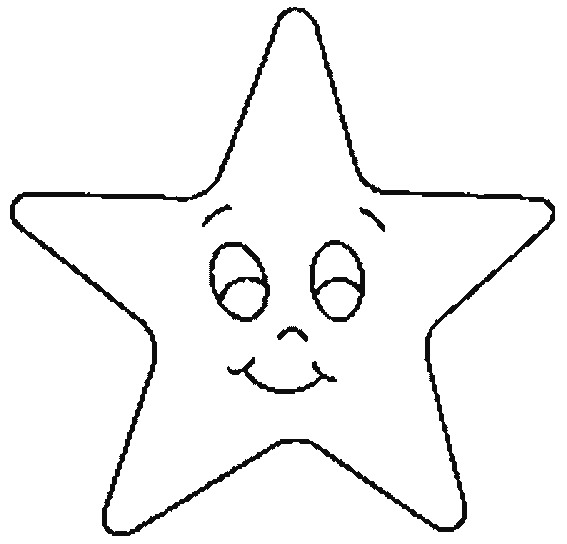 desenhos para colorir estrela