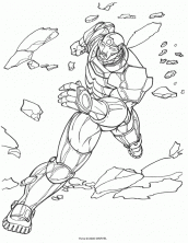 desenhos para colorir iron man