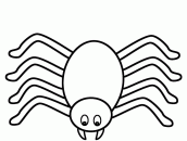 desenhos para pintar de aranha