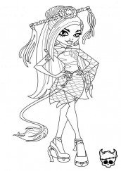 desenhos para pintar monster high