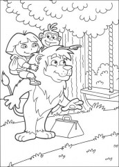 dora aventureira imagens para colorir e pintar