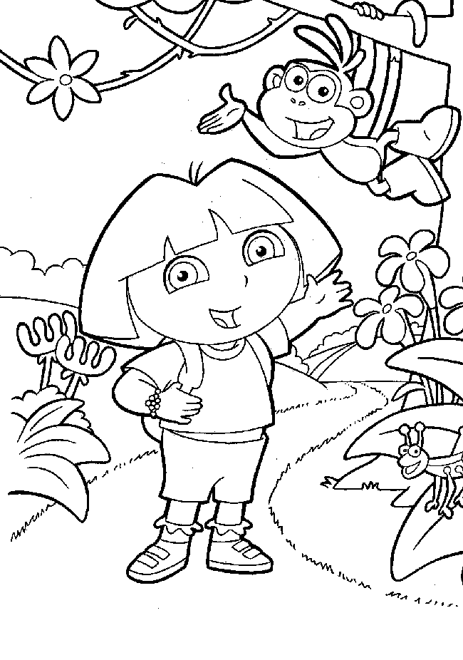 dora aventureira imagens para imprimir