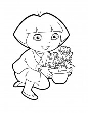 dora aventureira jogo pintar