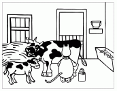 imagem de vaca para imprimir