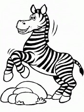 imagens de zebra para colorir