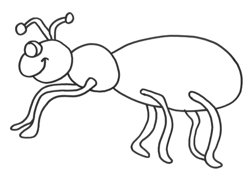 imagens para pintar de formiga