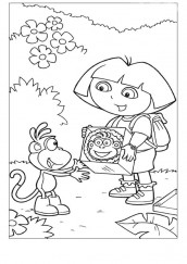 jogo da dora de pintar e colorir