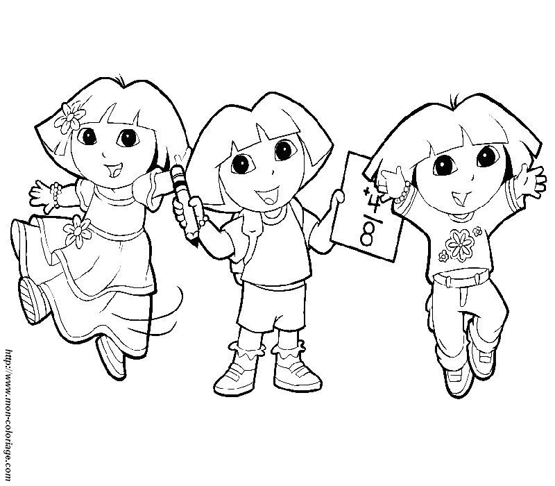 jogos da dora aventureira para colorir