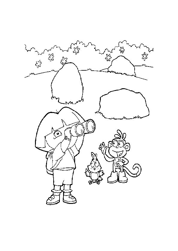 jogos da dora para colorir