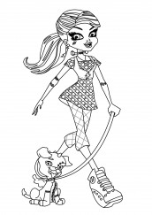 monster high baby para imprimir