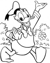 pato donald para imprimir