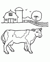 vaca para desenhar
