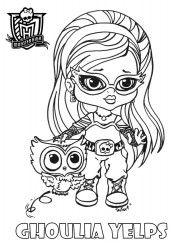 monster high colorir