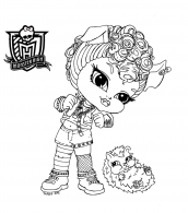 monster high para colorir