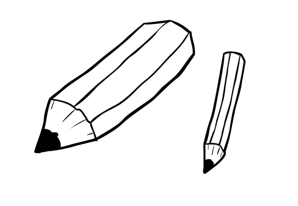 Desenhos de lapis para colorir e imprimir