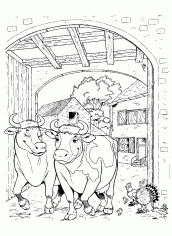 desenhos de vaca para colorir
