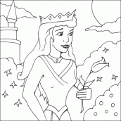 imagens de princesas para colorir