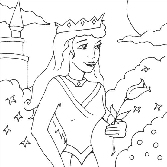 imagens de princesas para colorir