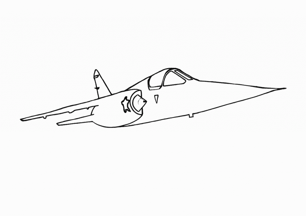 Как нарисовать военный самолет легко и быстро