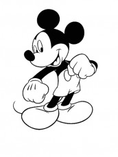 colorir desenhos do mickey