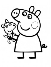 como desenhar peppa pig