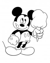 desenho colorir mickey