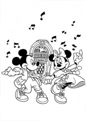 desenho do mickey para imprimir e colorir