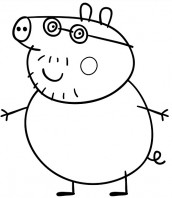 desenho do peppa pig para colorir