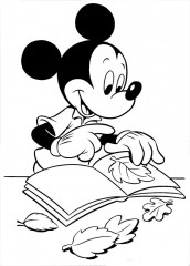 desenho mickey para imprimir