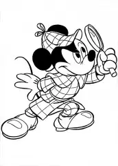 desenho para pintar mickey mouse