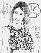 desenho violetta