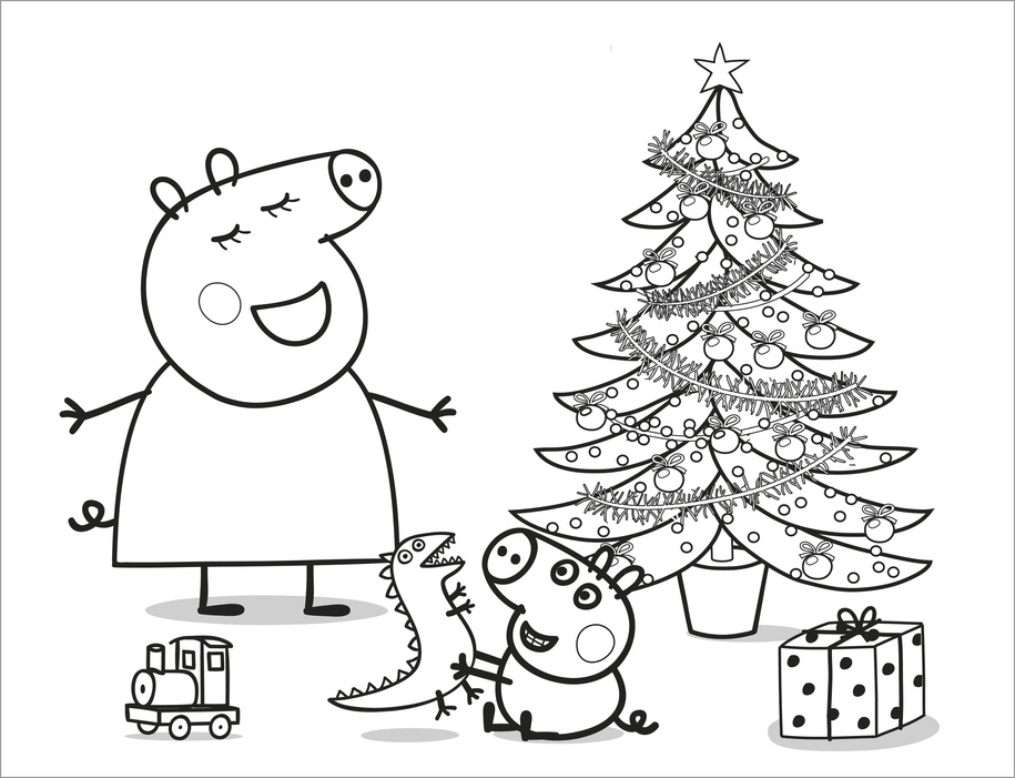 desenhos da peppa pig para imprimir