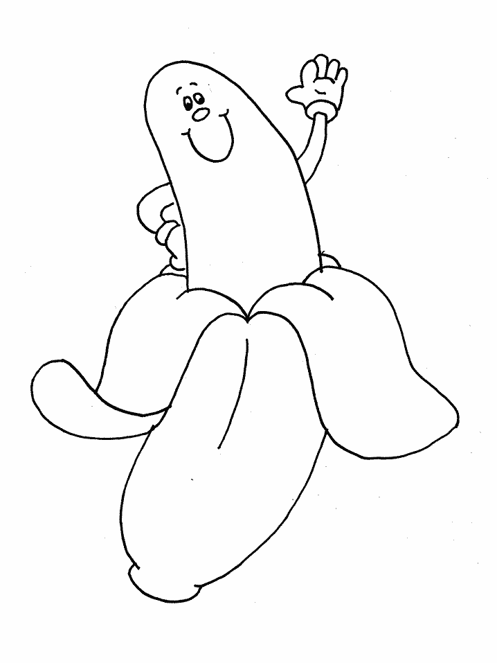 desenhos de banana para imprimir