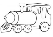 desenhos de trem para pintar