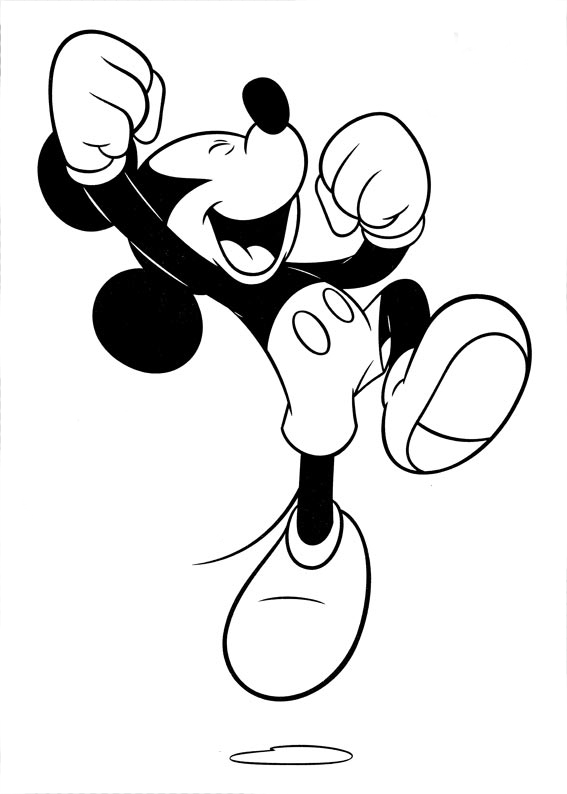 desenhos do mickey para imprimir e colorir