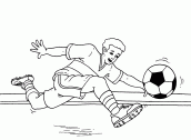 desenhos futebol para colorir