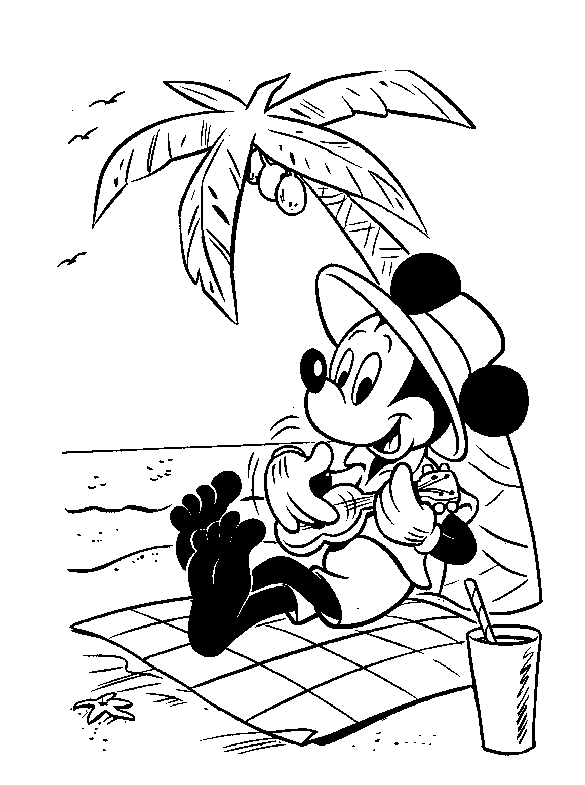 desenhos mickey mouse para colorir