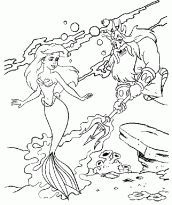 desenhos para colorir da sereia