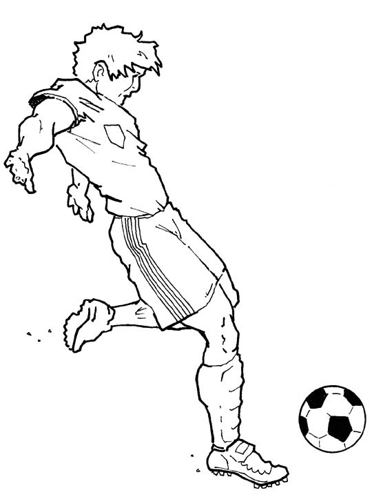 desenhos para colorir de futebol