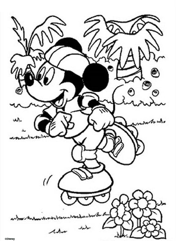 desenhos para colorir de mickey