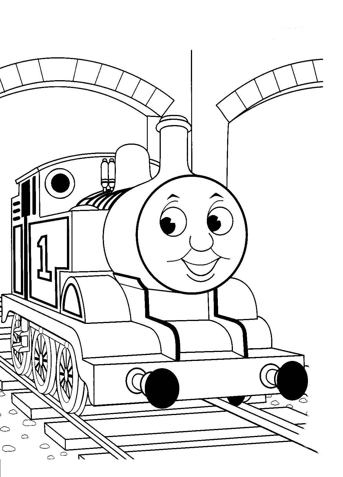 desenhos para colorir de trem