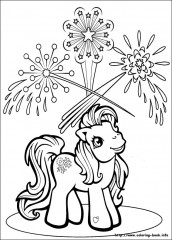 desenhos para colorir little pony