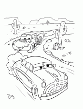 desenhos para colorir mcqueen