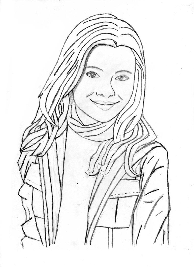 icarly para colorir