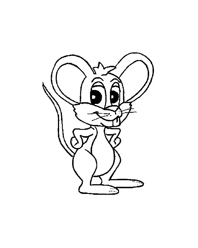 imagens de ratos para colorir