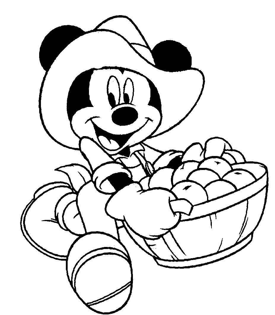 imagens para colorir do mickey