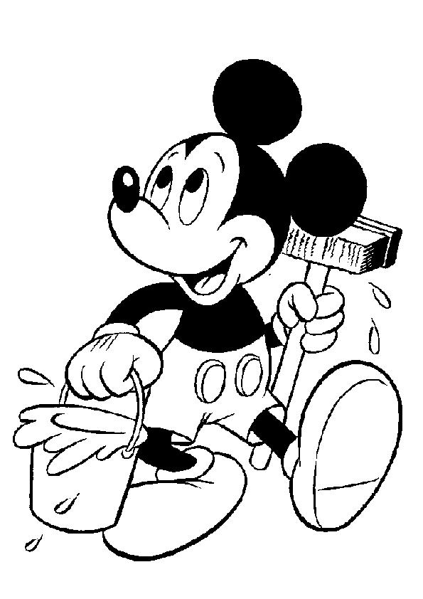 imagens para colorir mickey