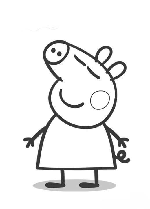 peppa pig desenhos para colorir