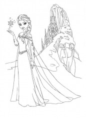 desenhos de frozen para colorir